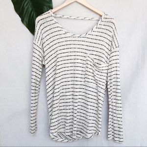 Free People Angel Island Stripe Hacci Sweater